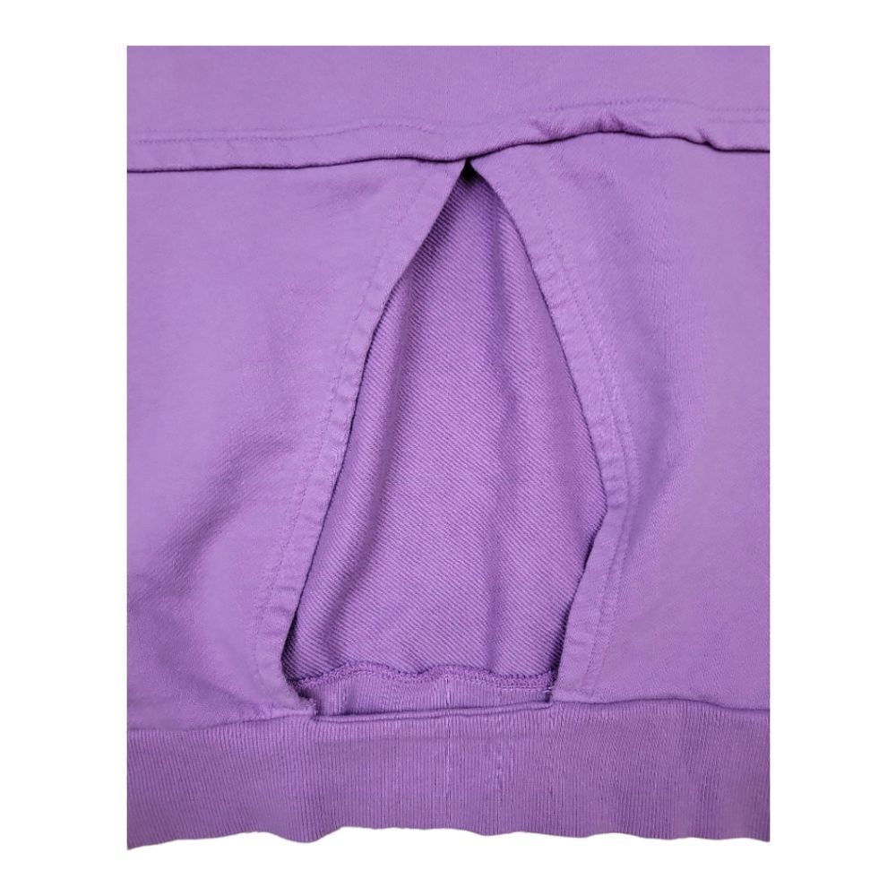 Z by Zella Lavender Scoop Neck Sweatshirt w/ Back Cut-out Size L - Picture 4 of 4